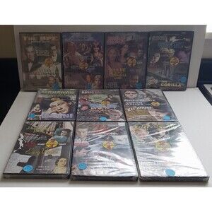 10 DVDs SEALED (2 Movies for the Price of 1) on each DVD 1990s?